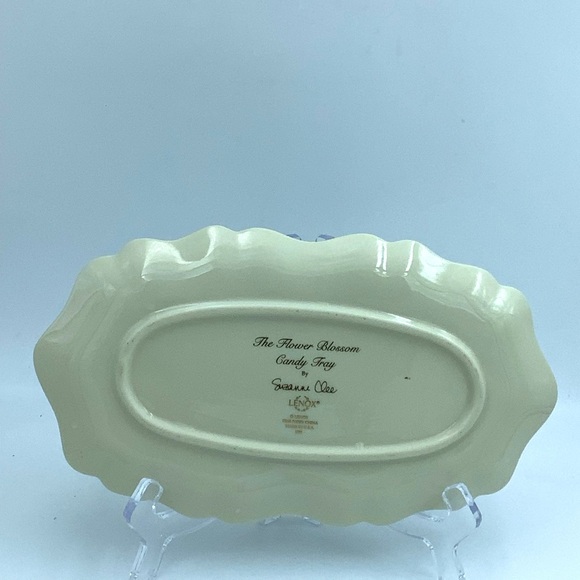 1999 Lenox Flower Blossom Candy Tray - Picture 8 of 9